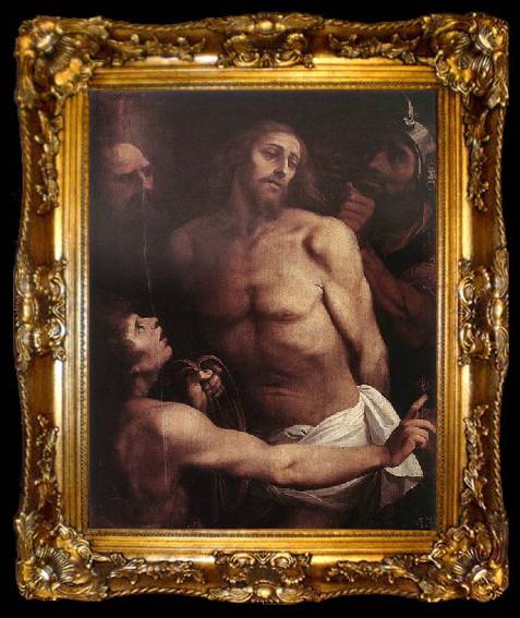 framed  GIuseppe Cesari Called Cavaliere arpino The Mocking of Christ, ta009-2